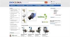 Desktop Screenshot of isoclima.ro